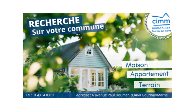 Photo de CIMM IMMOBILIER GOURNAY-SUR-MARNE